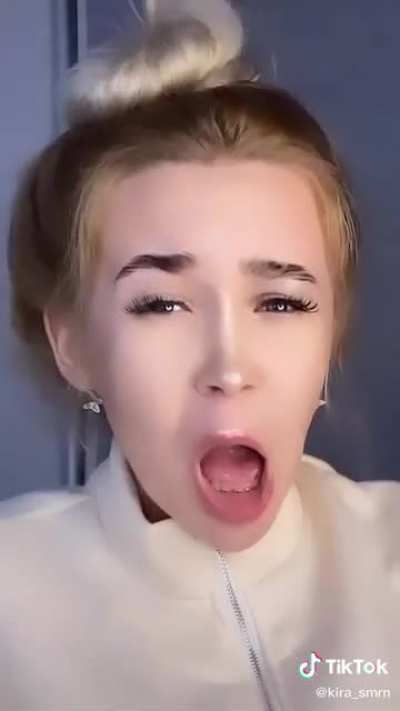 I’m not sure if she knows how mouths work