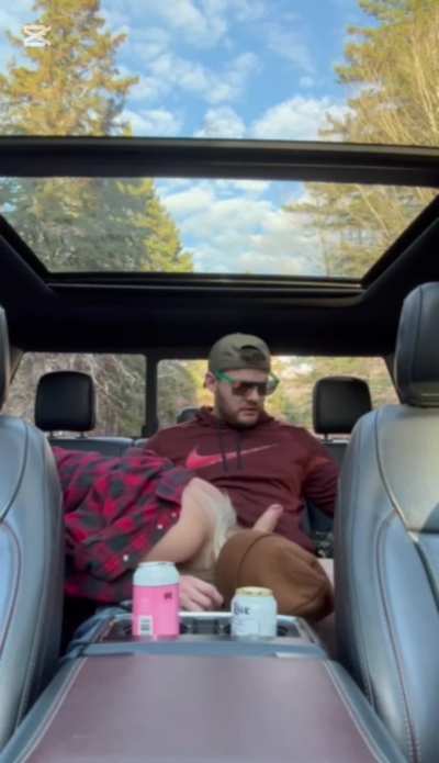 Backseat throatpie