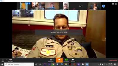 The Troop meeting was epic tonight