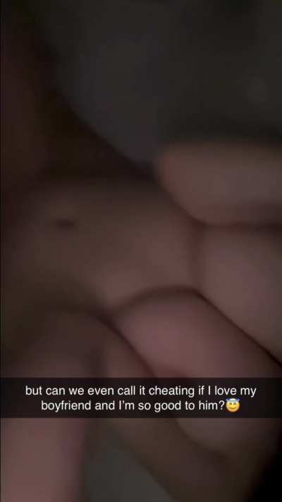 Two different personalities: one is being a sweet, loving girl to my man, the other is still being a slut for my ex. Would you marry her? PART 1.