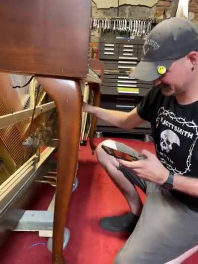 … things you find in pianos
