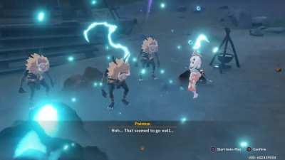 Hilichurl summons lightning to kill me XD