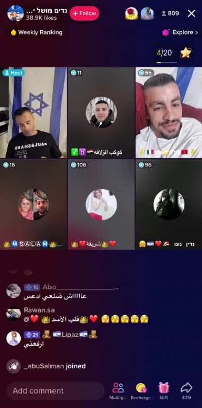 Most peaceful Israel-Palestinian discussion