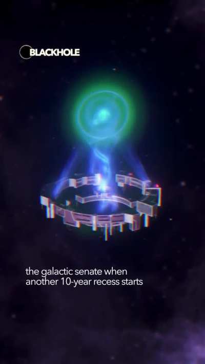 The Galactic Senate when another 10-year recess starts...