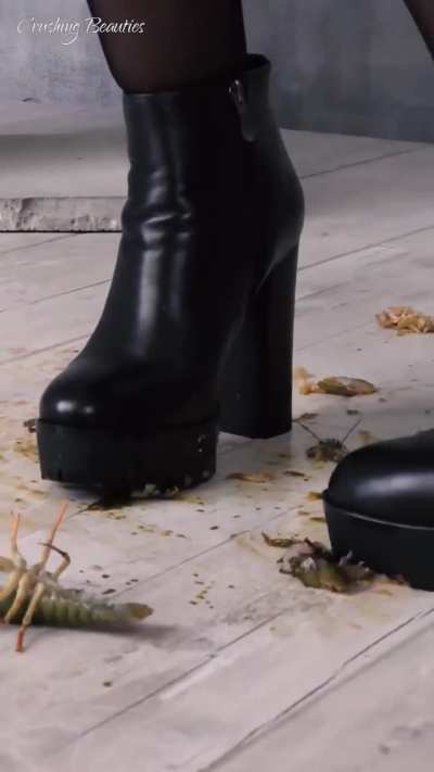 Daniela in her boots - Crushing Beauties