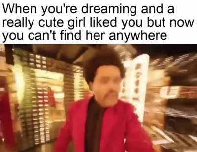 Nooo, she was right there!