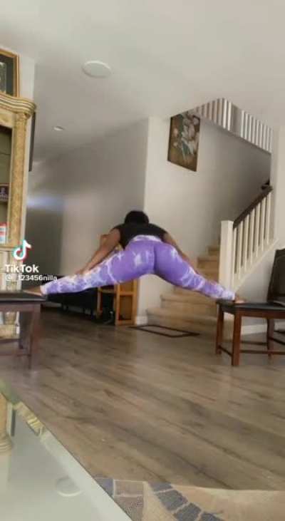 She's flexible