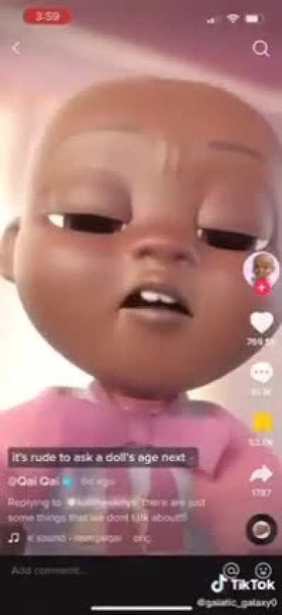 I’m a baby