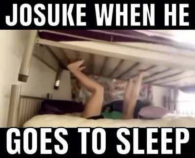 He do be getting a healthy 8-10 hours of sleep per night tho