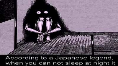 According to a japanese legend