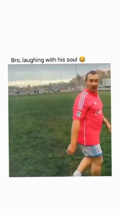 Guy was laughing from his SOUL lmao