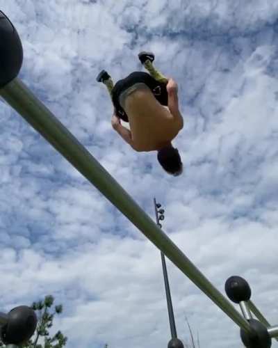 Perfect landing...