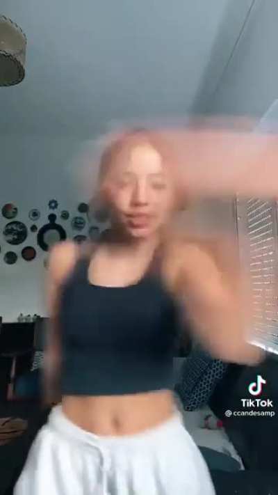 almost dropped her phone