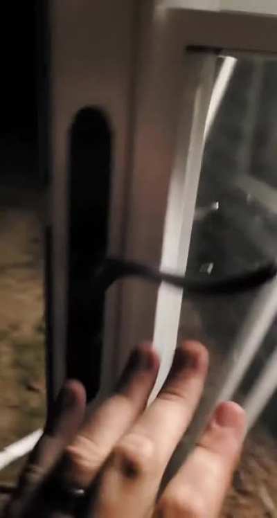(OC) My first time installing a storm door!
