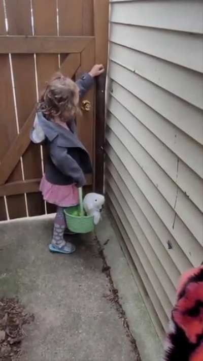 Easter egg hunt didn't go perfectly