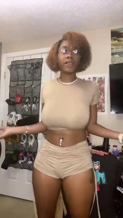 Feeling herself