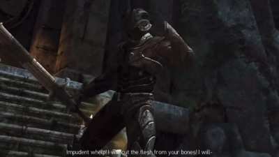 Infinity Blade - Shot by iPhone
