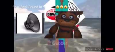 Freddy fnaf bear found in video?
