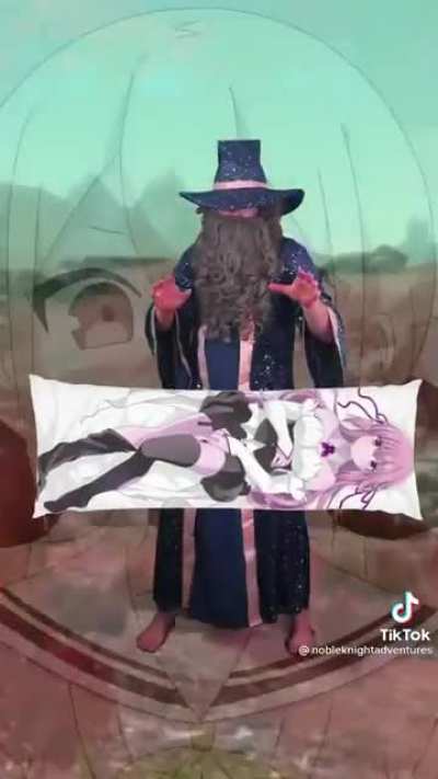 Merlin casts a spell
