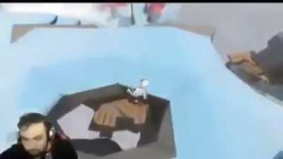Falling down
