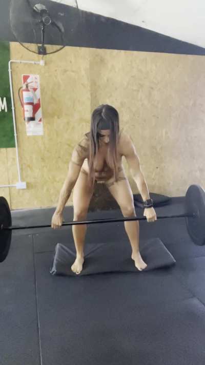 Training is fun when you're naked