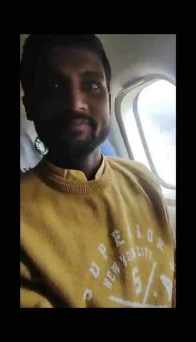 (01/15/2023) A Yeti Airline plane crash video from inside the plane as it occurred