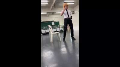Cosplayed as Dennis and Performed at my Talent show (