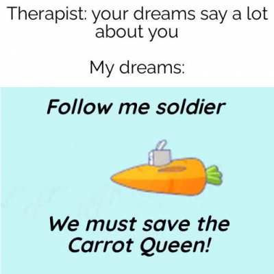 If dreams really do predict the future then I'm a bit puzzled