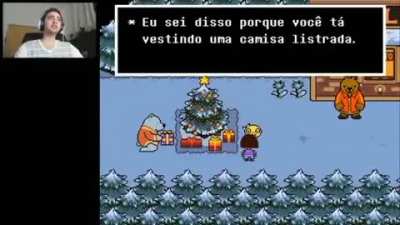 Tava assistindo esse hidro de camisa listrada