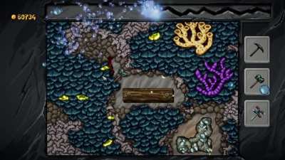 I'm reimagining the Digging from the Underground as a standalone game with different biomes that actually affect the mining!