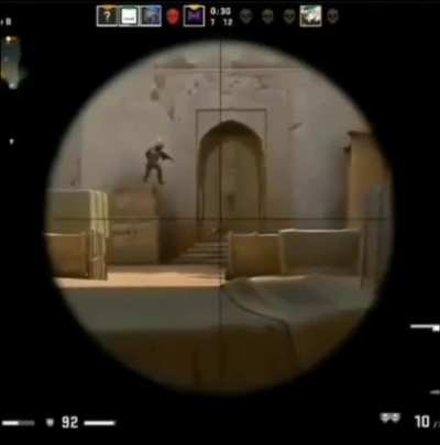 Playing cs for the first time lmao