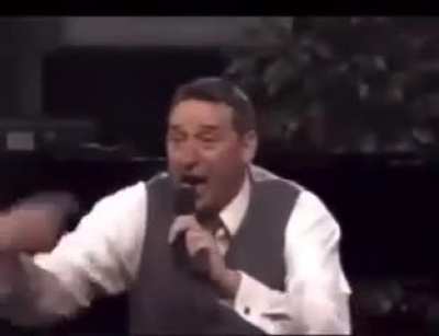 Pastor gets a little to filled with the Holy Spirit.