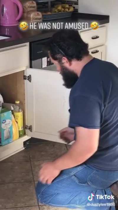 A serious leek under the sink