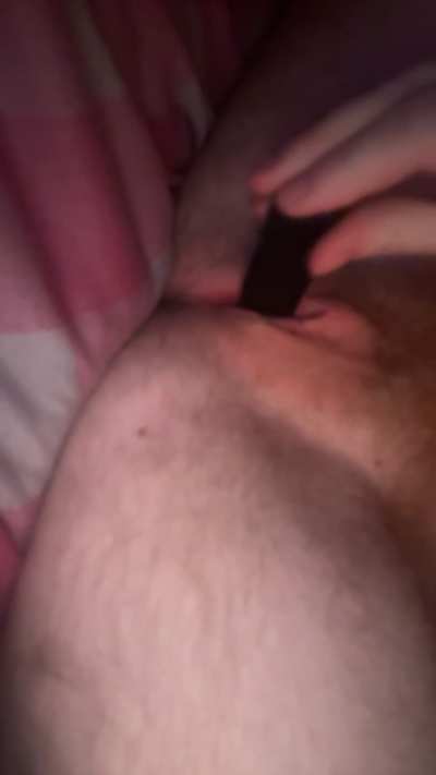 (FTM) putting my cart in my pussy