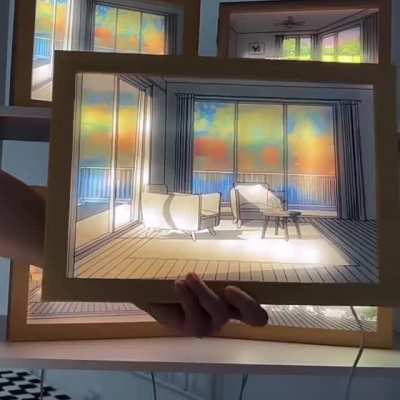 Backlit Artwork
