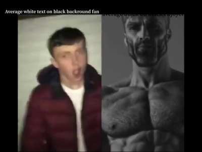 fuck white and black, all my homies hate white and black