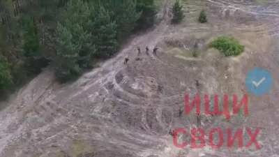 As the Russian army's morale continues to deteriorate, a new Russian propaganda video has been released tonight. A military detachment continued to open fire and threatened to kill those who were fleeing Russian soldiers.