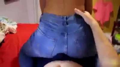 Grinding lap dance