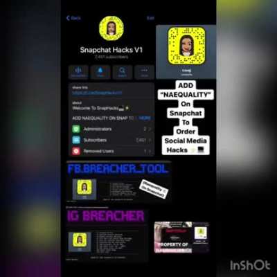add naequality on snapchat // telegram proof in comments