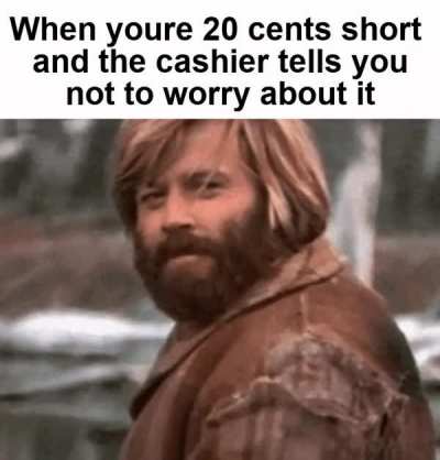 thank you kind man