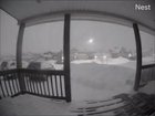 Insane 24 hour snow accumulation, 30 second time lapse. Newfoundland, Canada 🇨🇦