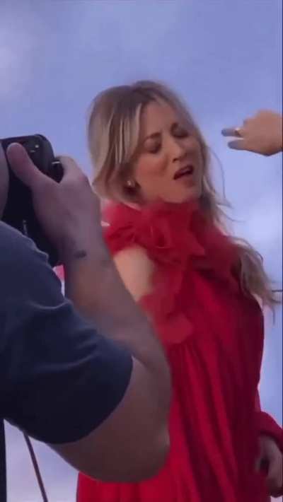 BTS of a shoot