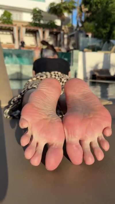 What would you do if you saw me like this at a public pool?