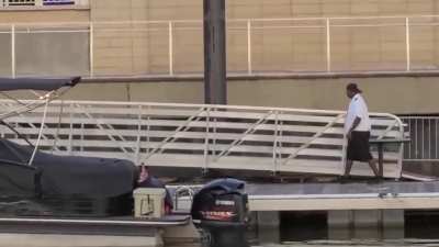 How the whole Alabama ferry brawl started.