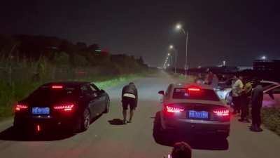 Drag racers go vroom vroom