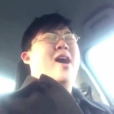 Russian guy who sings in his car