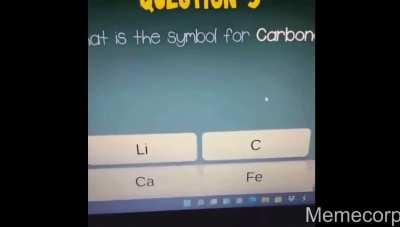 Weird test.
