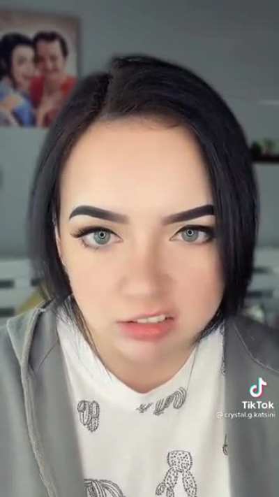 She has more movement in her face than I have in my whole body, I think