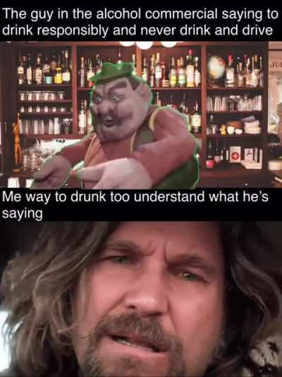 Seriously folks, drink responsibly