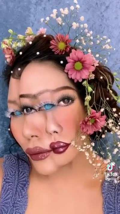 This makeup job